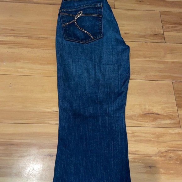 New Wide leg Blue jeans - Picture 4 of 6